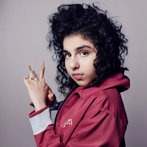 Prompt: alessia cara photograph