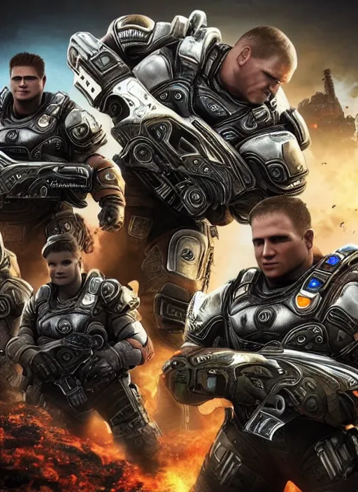 Image similar to LGBT Gears of War