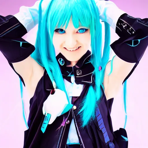 Image similar to Hatsune Miku by Driben Peter