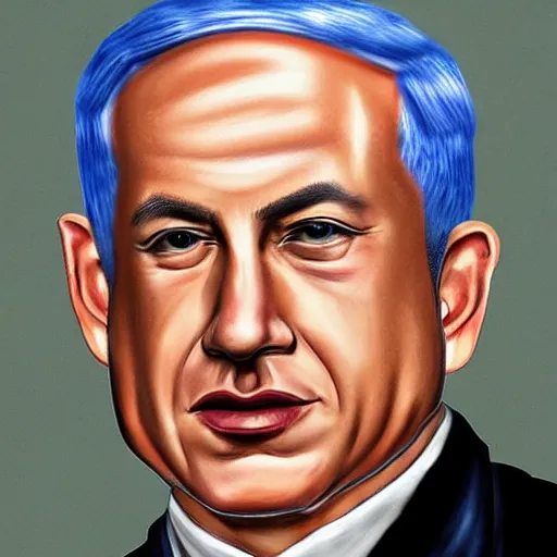 Image similar to benjamin netanyahu picture, photorealistic, detailed, photograph