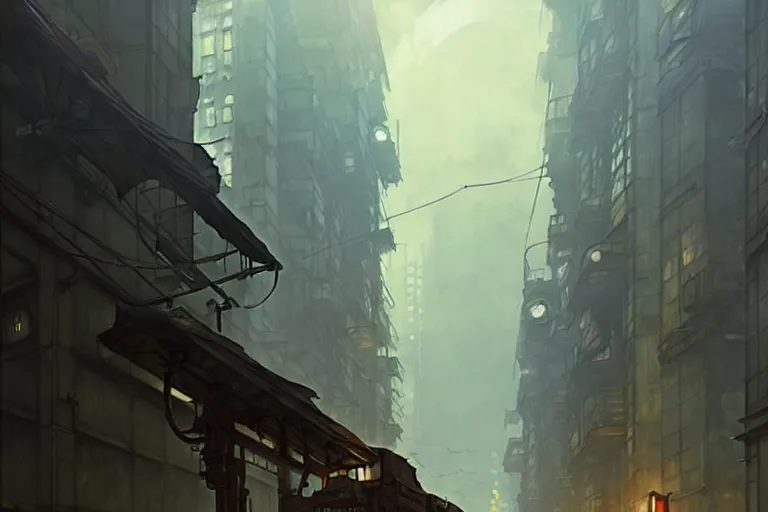 Image similar to dieselpunk, city, painted by greg rutkowski makoto shinkai takashi takeuchi studio ghibli, akihiko yoshida