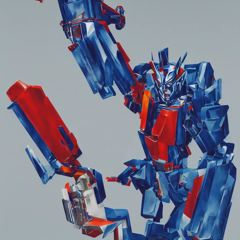 Image similar to Jonathan Zawada Optimus Prime
