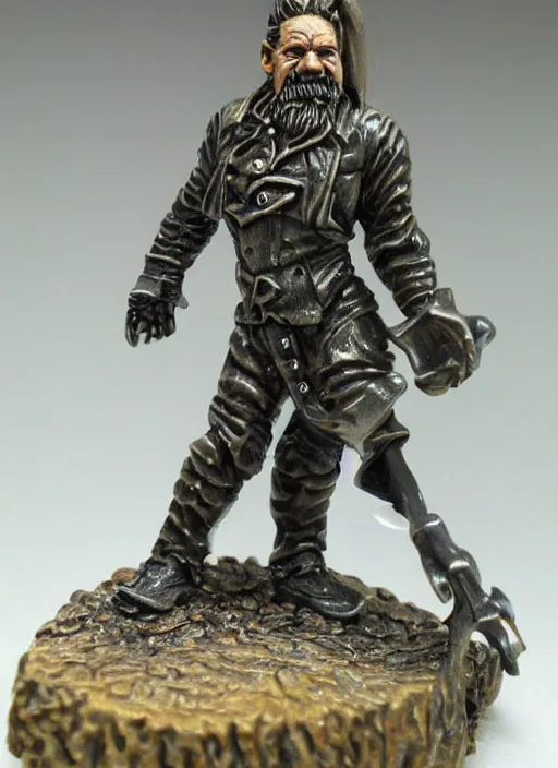 Prompt: Fine Image on the store website, eBay, Full body, 80mm resin detailed miniature of an attractive mature