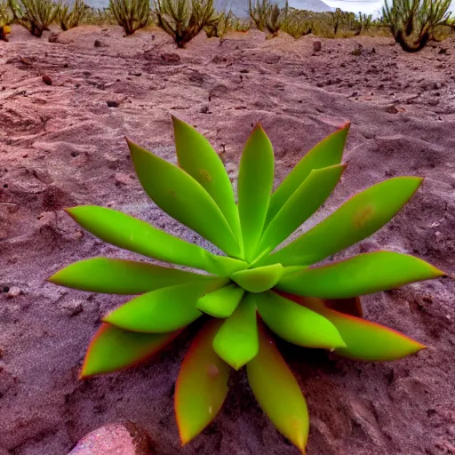 Image similar to A photo of a succulent desert