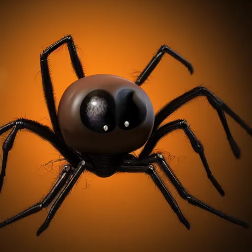 Image similar to tiny embryonic horse creature with 8 spider legs and one large eye for a head, trending on artstation, scary, subsurface scattering, horse, spider