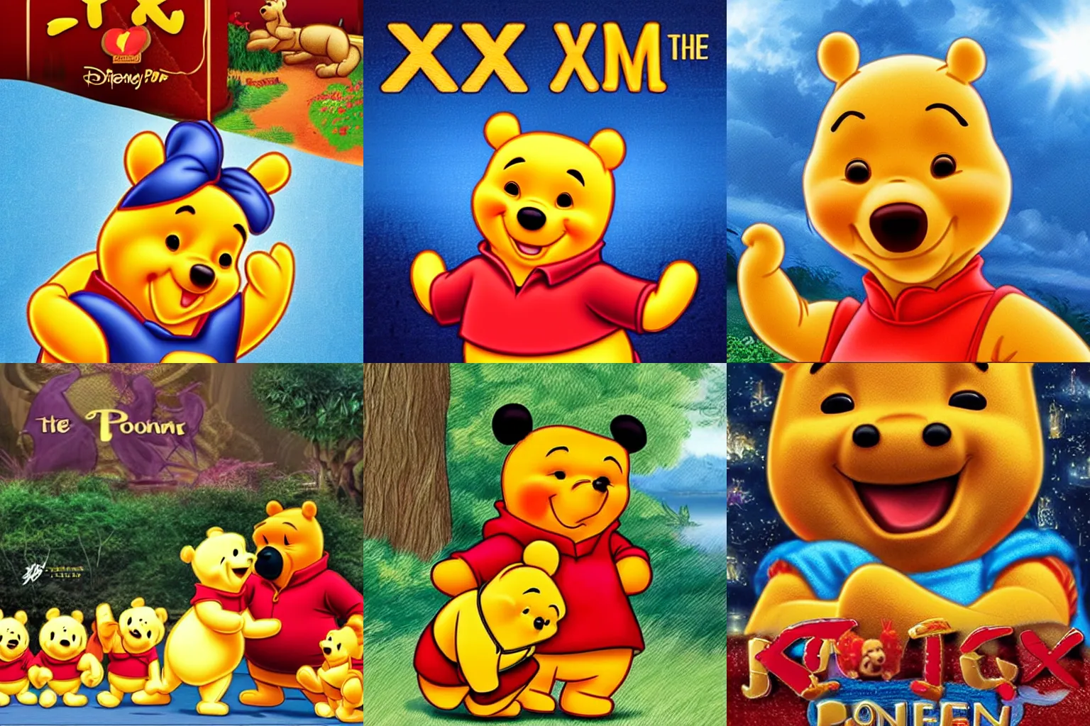 Prompt: Xi the Pooh