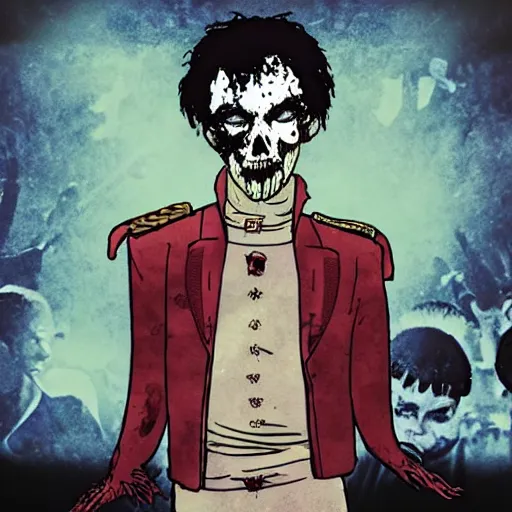Image similar to zombie prince and the revolution