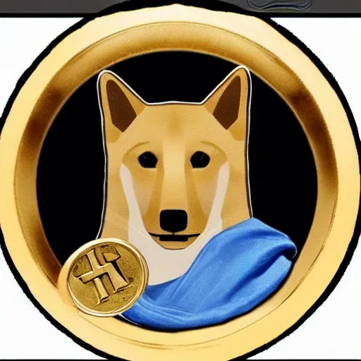 Image similar to jesus christ regrets buying doge coin