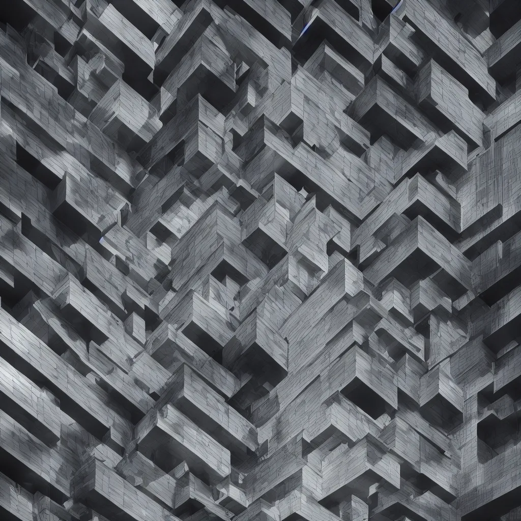 Prompt: modern architecture, abstract grey black gold patterns with technology, octane render