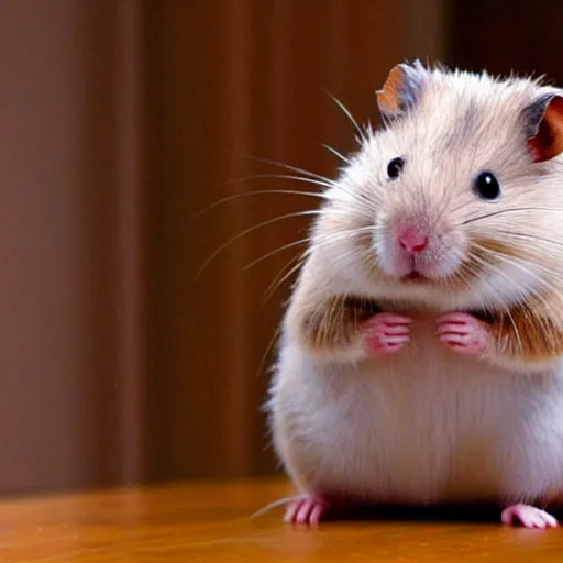 Image similar to hamster in scarface