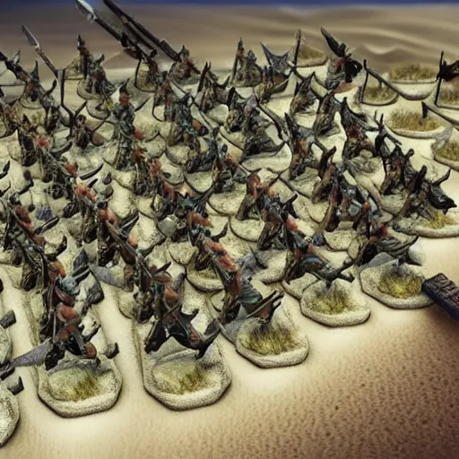 Prompt: old islam army about to enter a war with swords, realistic, fighting, horses, desert, green theme, 8 k detailed