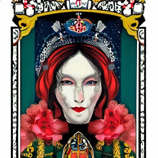 Image similar to the empress, major arcana h 9 0 0