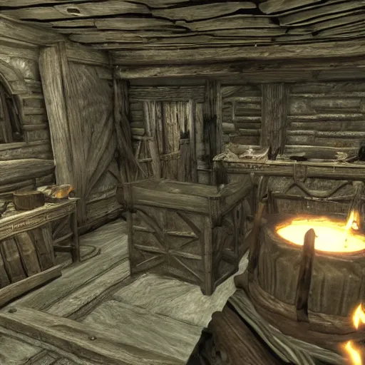 Image similar to skyrim screenshot, !!!!12th century!!!! apothecary!!!! shop!!!!