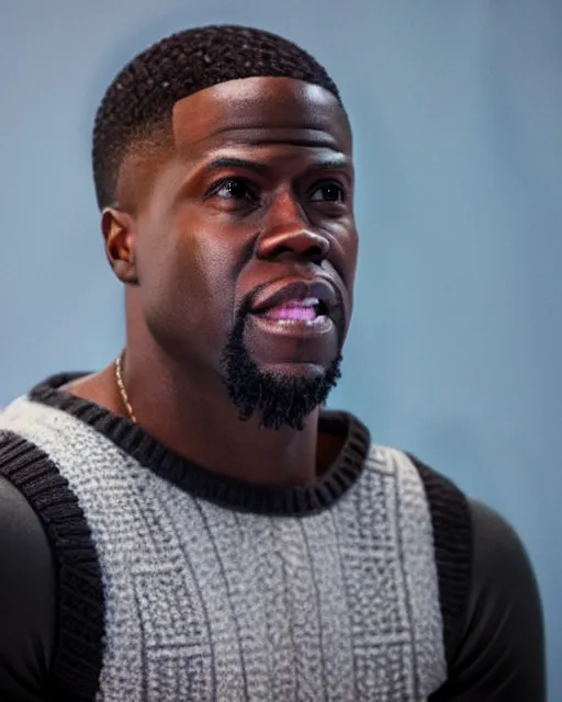 Image similar to Kevin Hart as a character in Frozen