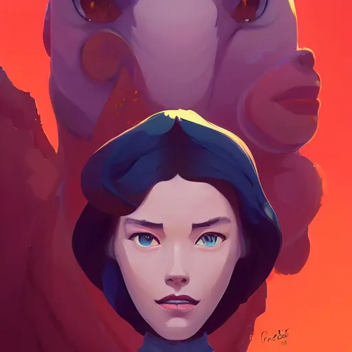 Image similar to face icon stylized minimalist m. a. s. h., loftis, cory behance hd by jesper ejsing, by rhads, makoto shinkai and lois van baarle, ilya kuvshinov, rossdraws global illumination