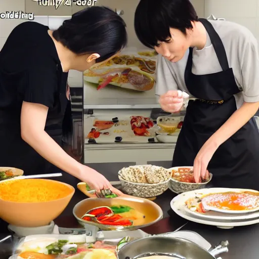 Prompt: emmymadeinjapan cooking, 8k