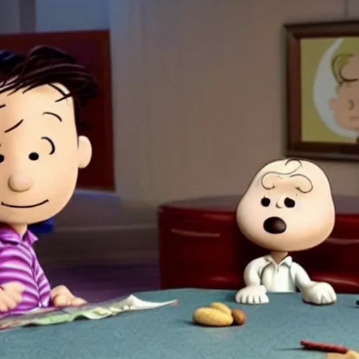 Image similar to charlie sheen in the peanuts movie ( 2 0 1 5 ), animated, movie,