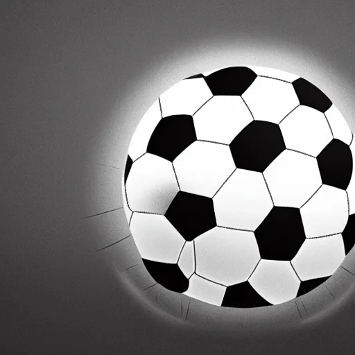 Image similar to screaming soccer ball