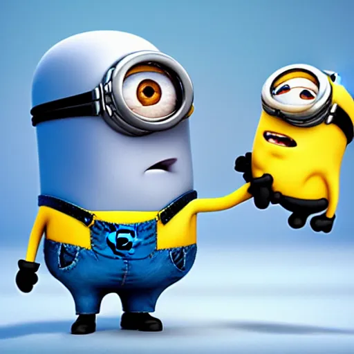 Image similar to minion, art by denis perfilov, hd