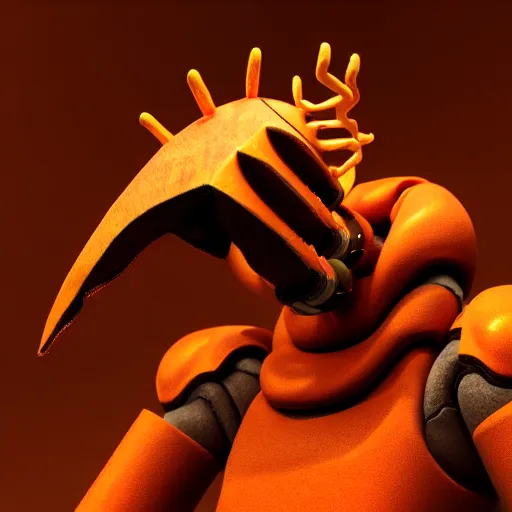 Image similar to a headcrab from Half-Life 2 on the head of a dragon, 3D octane render as coherent as Dall-E 2