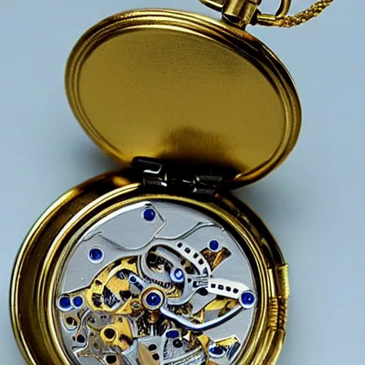 Image similar to cu thousands of tiny interlocking wheels and pinions make for the most elaborate pocket mechanical pocket watch mechanism ever invented, hyperreal - h 6 4 0