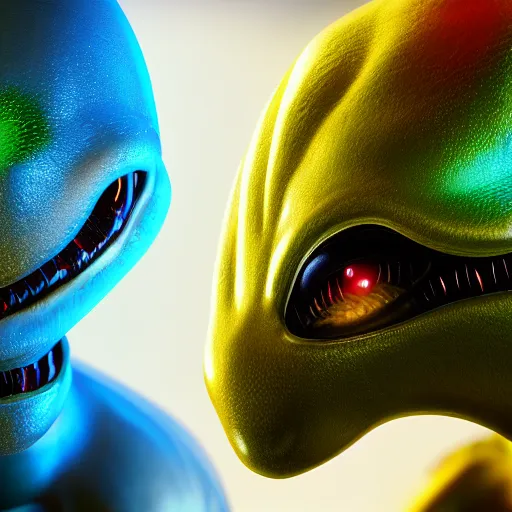 Prompt: macro photo of alien lifeforms colorful, 8k photorealistic, cinematic lighting, detailed, photorealistic, unreal engine