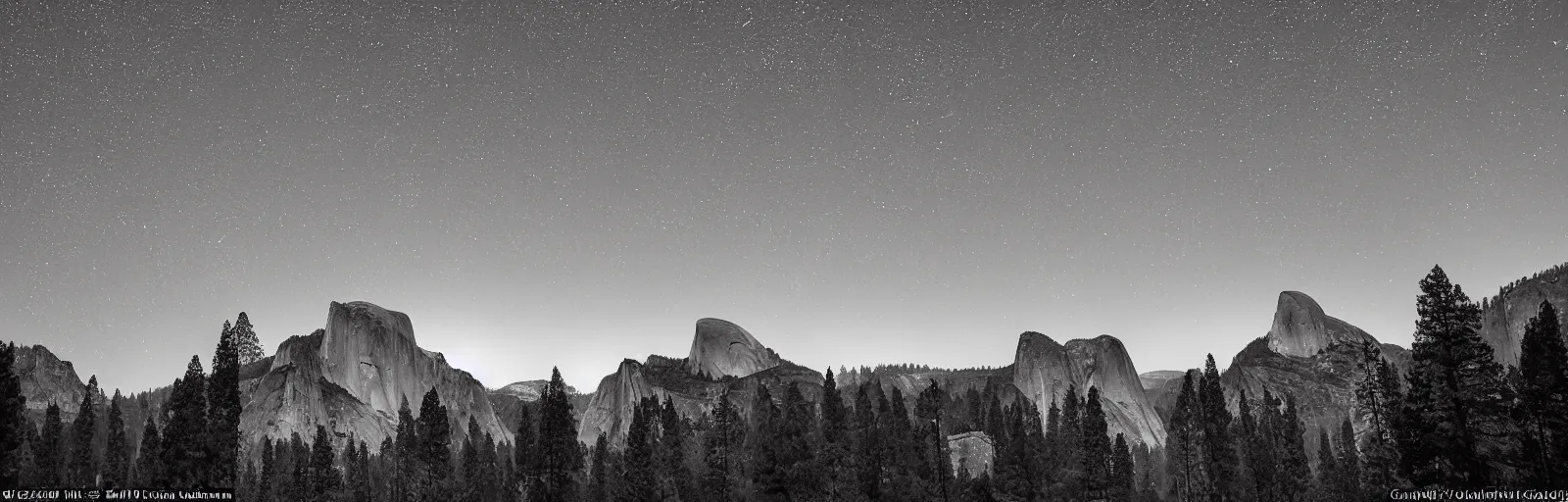 Image similar to to fathom hell or soar angelic, just take a pinch of psychedelic, medium format photograph of two colossal minimalistic necktie sculpture installations by antony gormley and anthony caro in yosemite national park, made from iron, marble, and limestone, granite peaks visible in the background, taken in the night