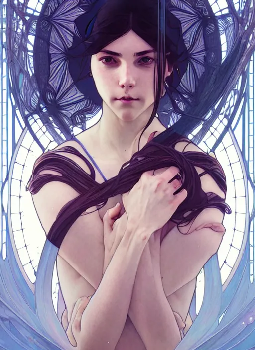 Prompt: symmetry!! water, sharp focus, illustration, art by artgerm and greg rutkowski and alphonse mucha