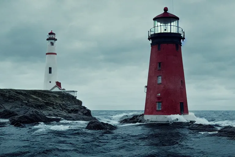 Image similar to The Lighthouse (2019) directed by Robert Eggers