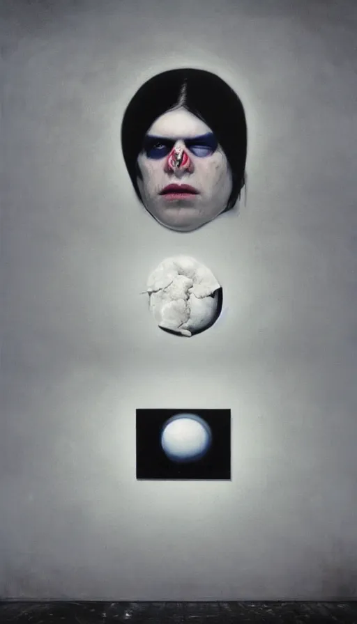 Prompt: the end of the world, by gottfried helnwein