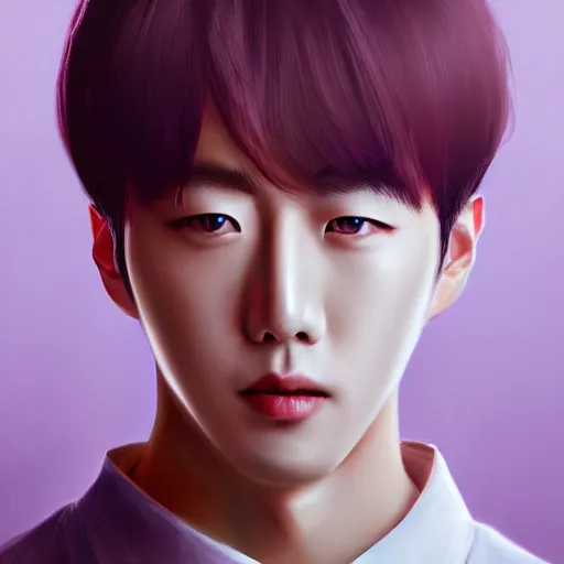 Prompt: jin from bts, elegant, ultra highly detailed, digital painting, smooth, sharp focus, artstation, art by Ina Wong