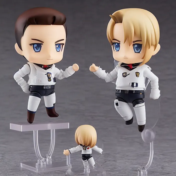 Prompt: Elon Musk Nendoroid Anime Figurine, Nendoroid of Elon Musk, fantasy, figurine, product photo