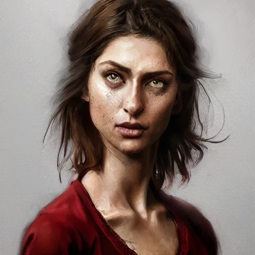 Image similar to portrait of a brunette skinny irish woman with blu eyes eating kebab, light stubble with red shirt inside victorian mansion ,digital art,photorealistoc,art by greg rutkowski,hyperdetailed,western comic style,comic,comic style,sharp lineart,professional lighting,deviantart,artstation,trevor henderson,rossdtaws,cinematic,dramatic