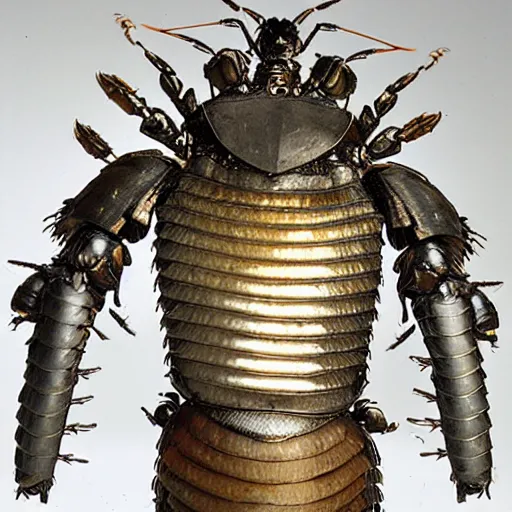Image similar to armor made of insect chitin