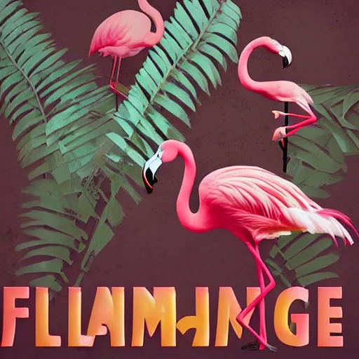 Prompt: the flamingo cafe, internetcore plunderphonic collage album cover, high quality meme trending on artstation