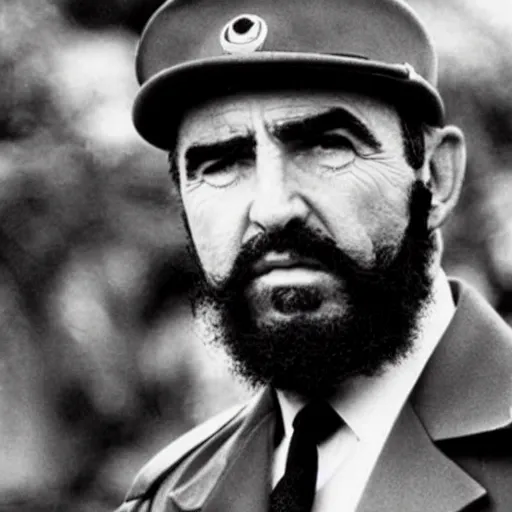 Prompt: Sean Connery as Fidel Castro