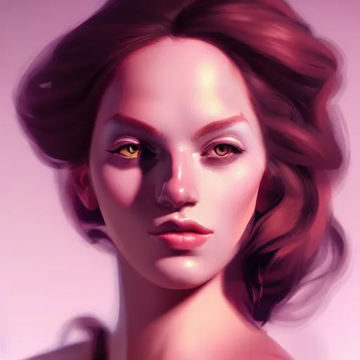 Prompt: portrait of Megara, expressive pose, futuristic, highly detailed, digital painting, artstation, concept art, smooth, sharp focus, by Frans Hals