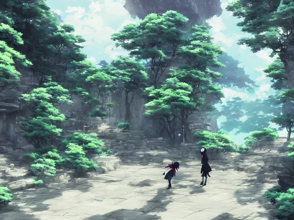 Image similar to Chinese stage，Epic image quality，Makoto Shinkai style.