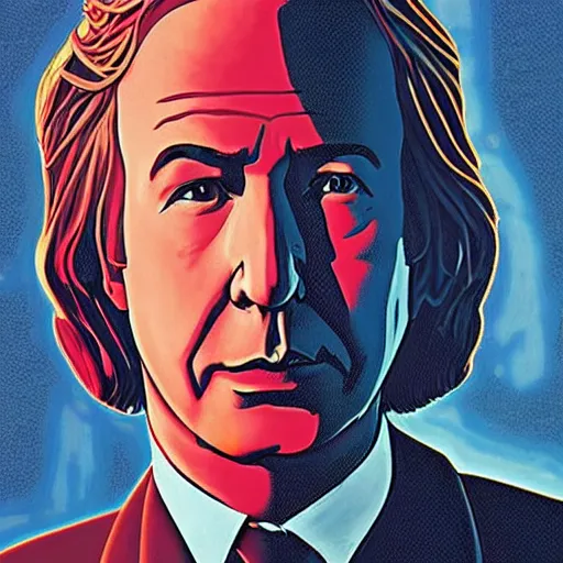 Image similar to alan rickman retro minimalist portrait! moebius starwatcher comic by jean giraud, portrait 8 k