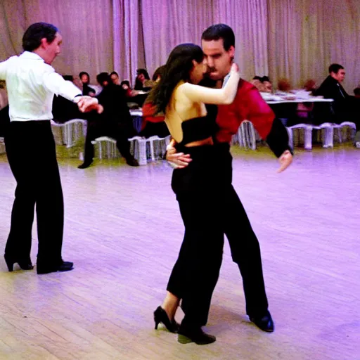 Image similar to argentinian dancing tango, realistic,