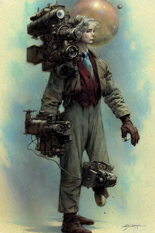 Prompt: ( ( ( ( ( 1 9 5 0 s retro science fiction boy. muted colors. ) ) ) ) ) by jean - baptiste monge!!!!!!!!!!!!!!!!!!!!!!!!!!!!!!