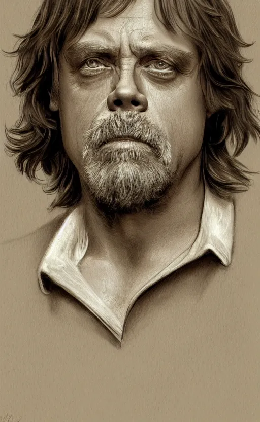 Image similar to mark hamill, traditional corsican, intricate, highly detailed, artstation, illustration, jurgens, rutkowski, bouguereau