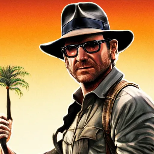 Image similar to Dan Ryckert as Indiana Jones