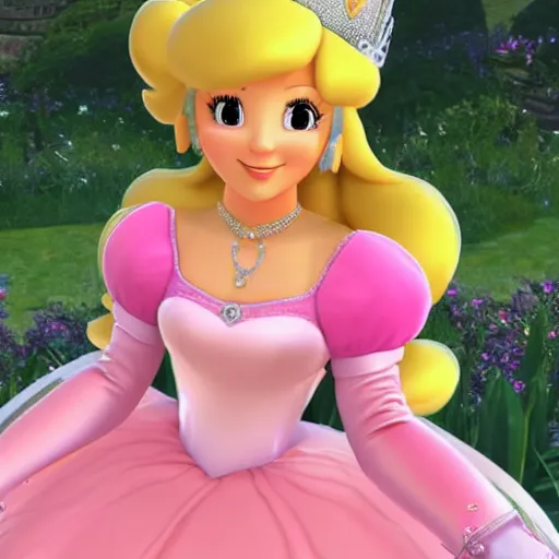 Image similar to princess peach