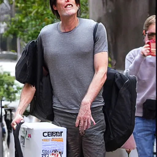 Image similar to jim carrey with carrier!!