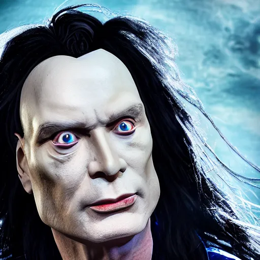 Image similar to tommy wiseau as a mighty knight, realistic photo, photoreal, 8k, award winning photography