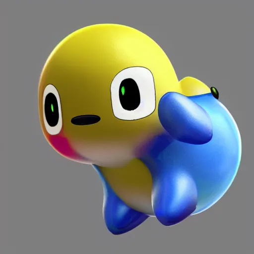 Image similar to photorealistic tamagotchi creature