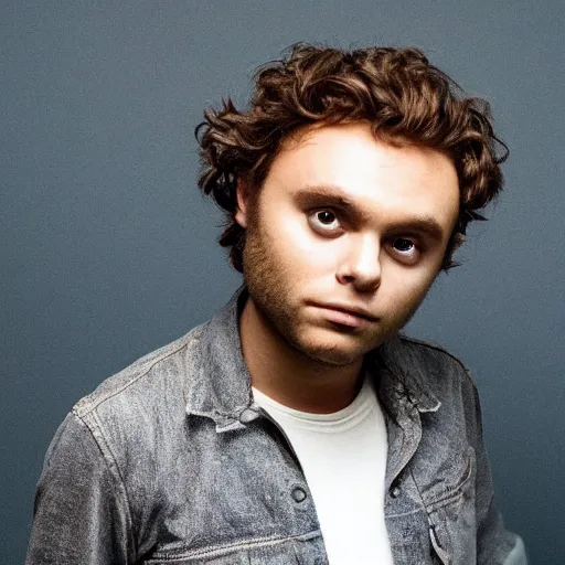 Image similar to a muppet baby that looks like mikky ekko, felt