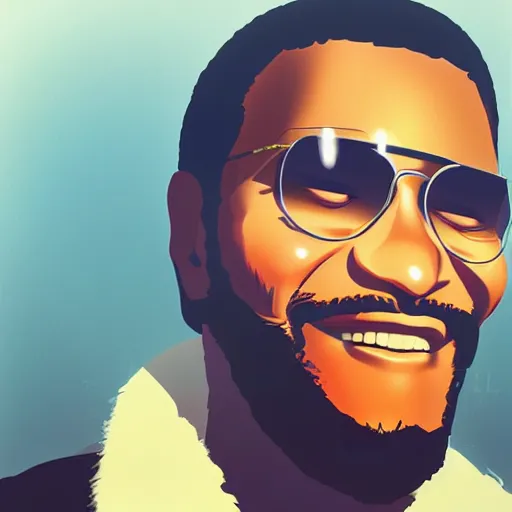 Prompt: marvin gaye, ilya kuvshinov, rossdraw