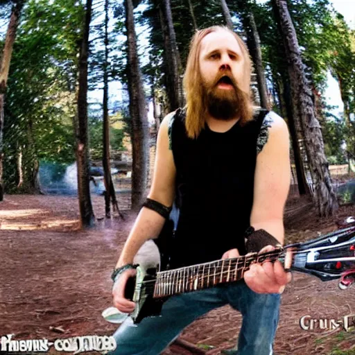 Image similar to Tom Cruis playing Burzum